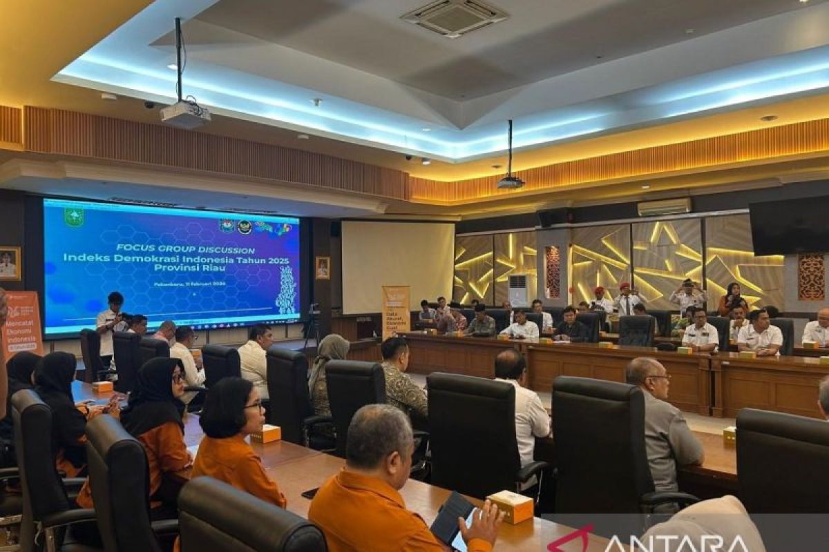 Perkuat Demokrasi di Bumi Lancang Kuning, Kemenkum Riau Hadiri FGD Indeks Demokrasi Indonesia 2025