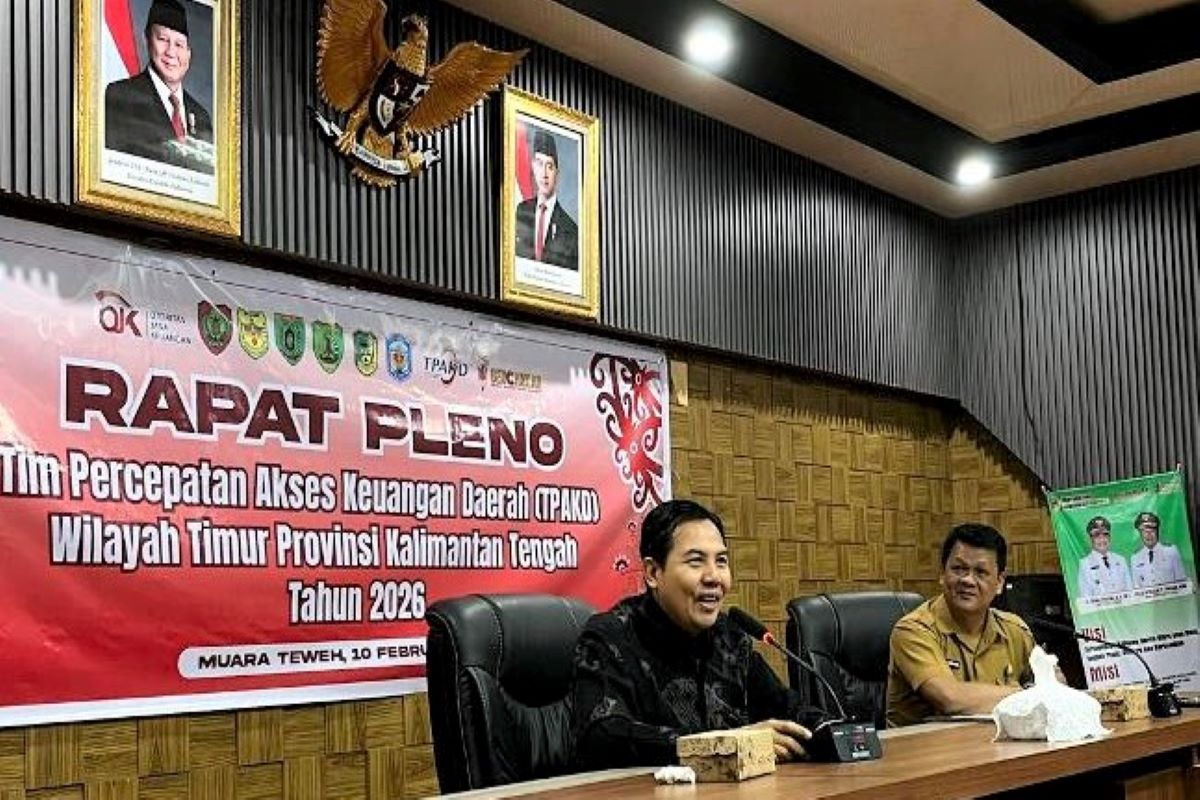 Pleno TPAKD Kalteng, Bupati Barut tekankan sinergi perluasan akses keuangan daerah