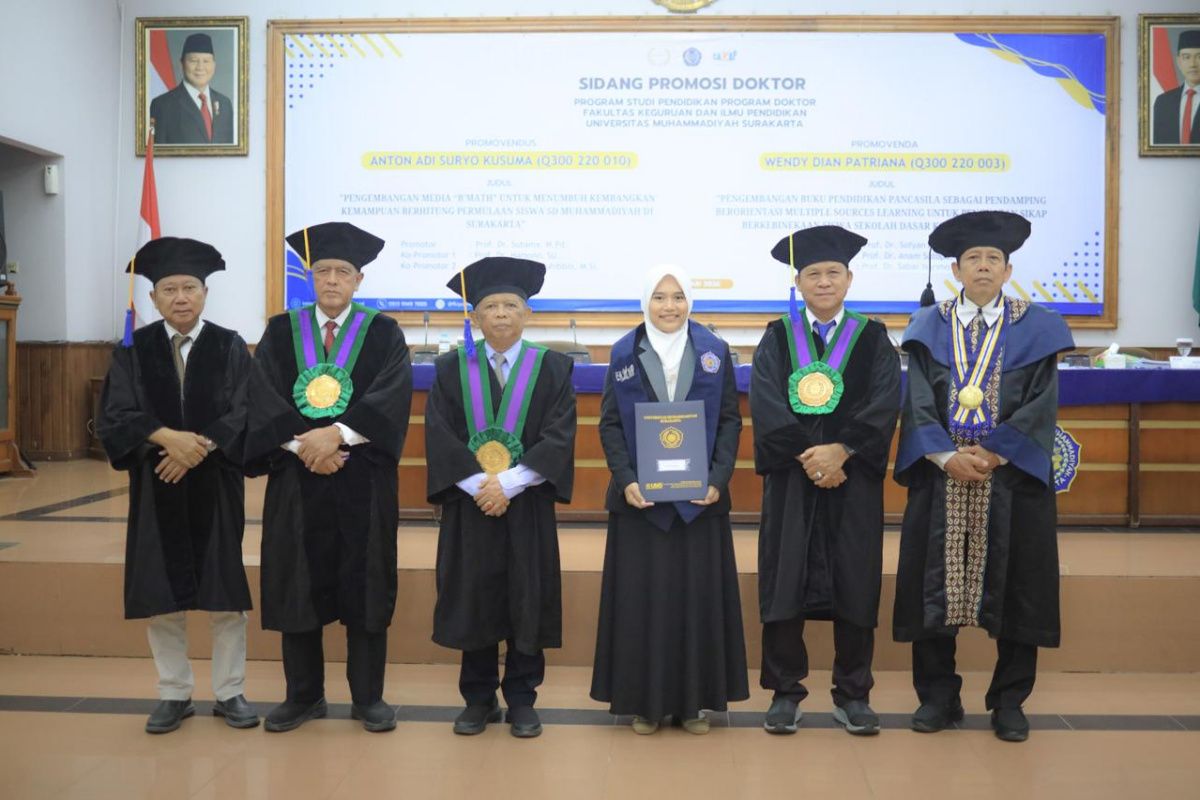 UMS tambah Doktor Ilmu Pendidikan, kembangkan buku Pancasila berorientasi Multiple Sources Learning
