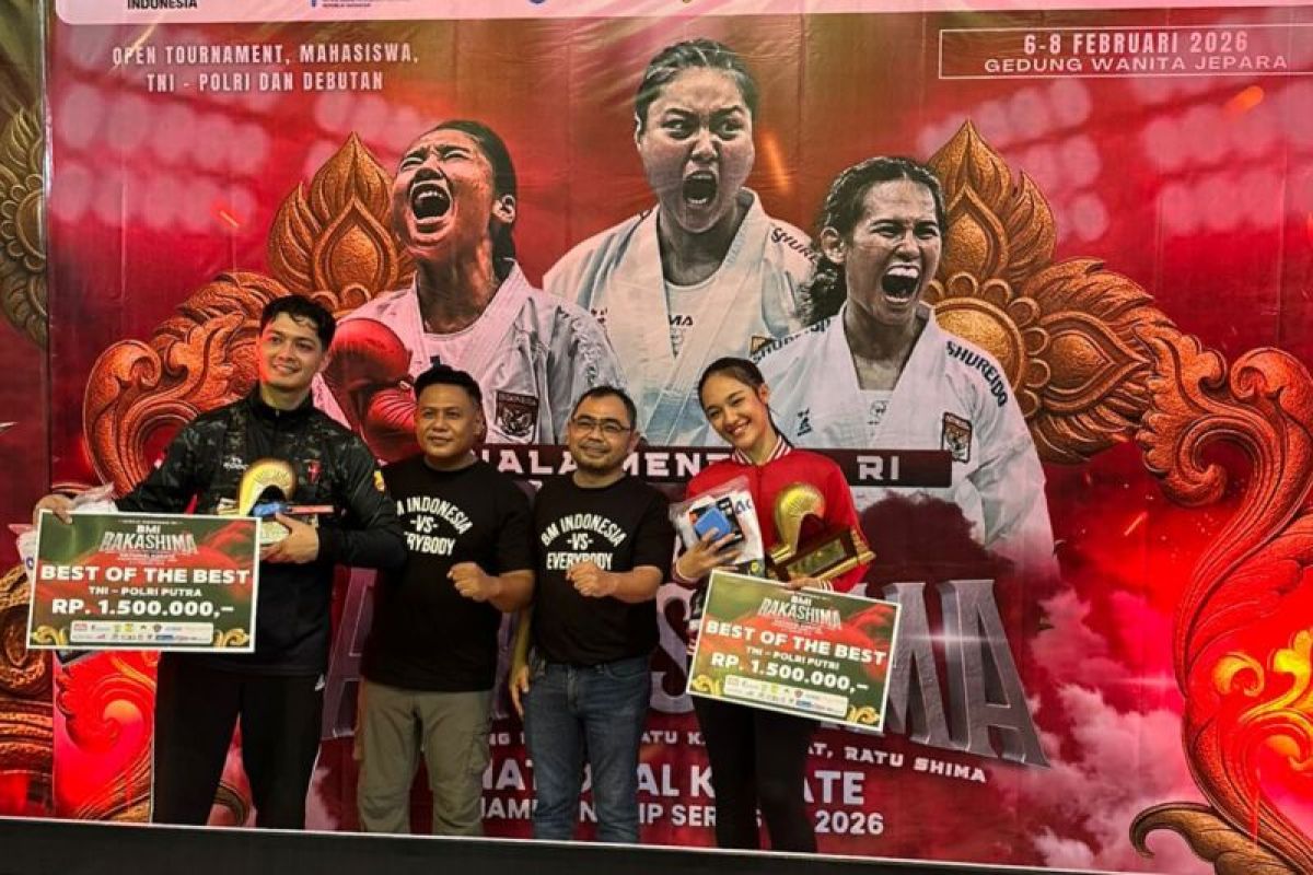 FORKI Bantul juara umum Karate Championship Series 2 Piala Menpora RI
