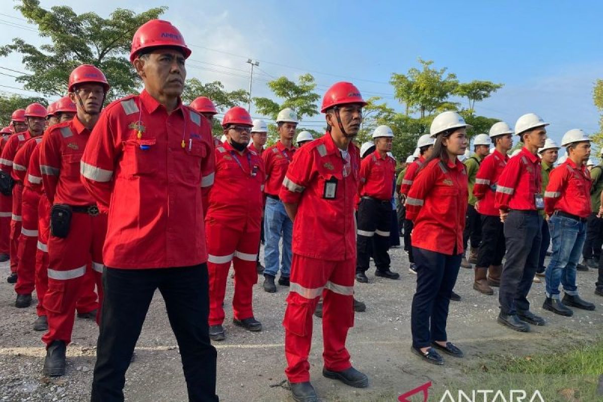 Upacara Bulan K3 Nasional 2026, RAPP Perkuat Komitmen Keselamatan dan Kesehatan Kerja