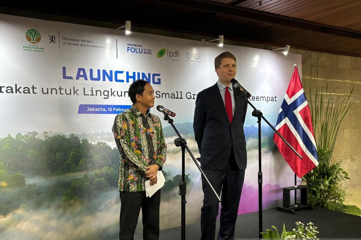 RI-Norwegia luncurkan Layanan Dana Masyarakat untuk Lingkungan fase 4