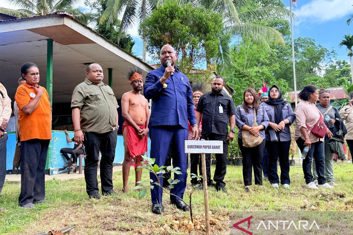 Gubernur: Aksi tanam 1.000 pohon bukti kontribusi pers jaga alam