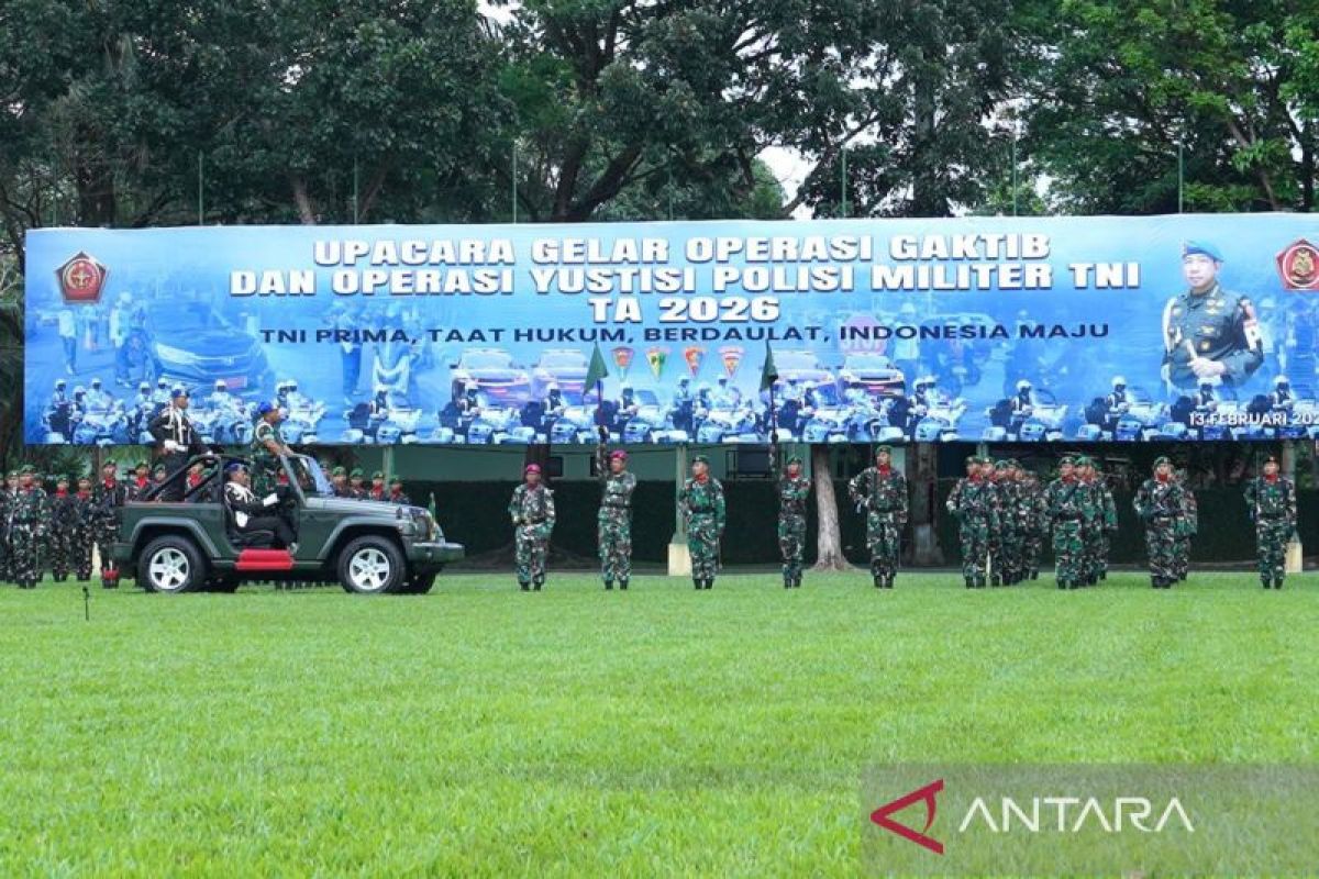 Kodam I/Bukit Barisan &nbsp;Gelar Operasi Gaktib dan Yustisi 2026&nbsp;