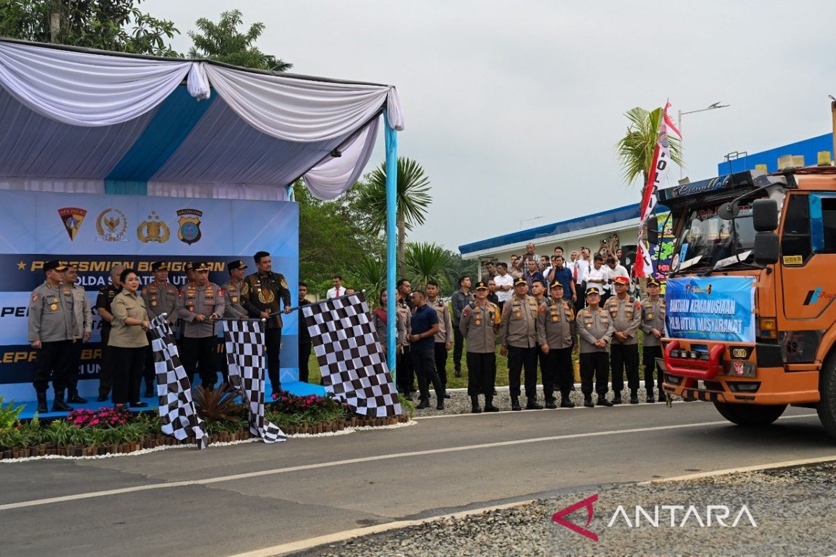 Gubernur Sumut: bantuan Kapolri khusus untuk warga terdampak bencana