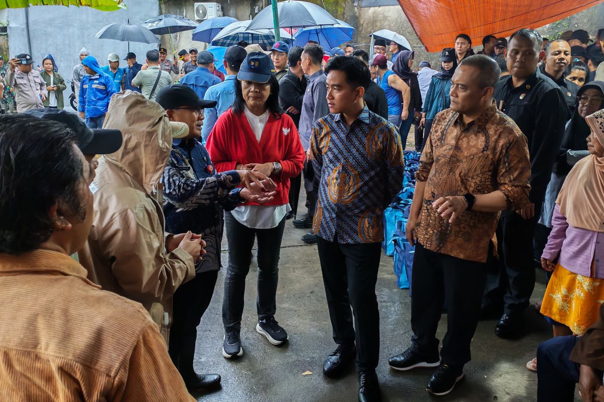 Wapres Gibran tinjau tanah gerak di Jangli Semarang