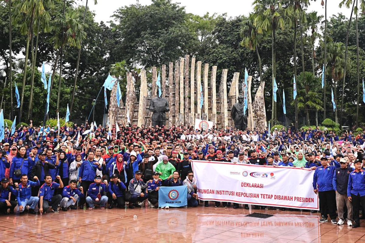 Tiga konfederasi buruh komitmen dukung Prabowo sejahterakan rakyat