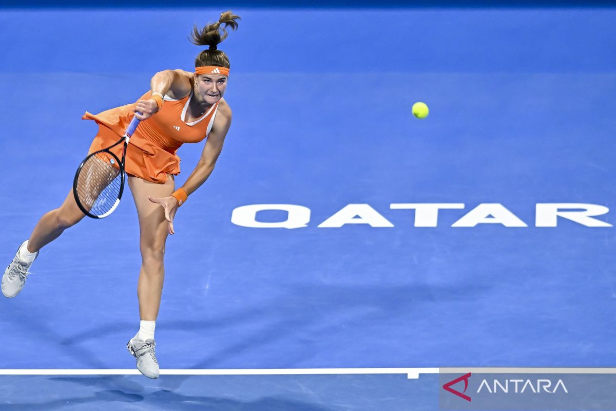 Karolina Muchova tumbangkan Maria Sakkari dan amankan tiket final WTA Qatar Open 2026