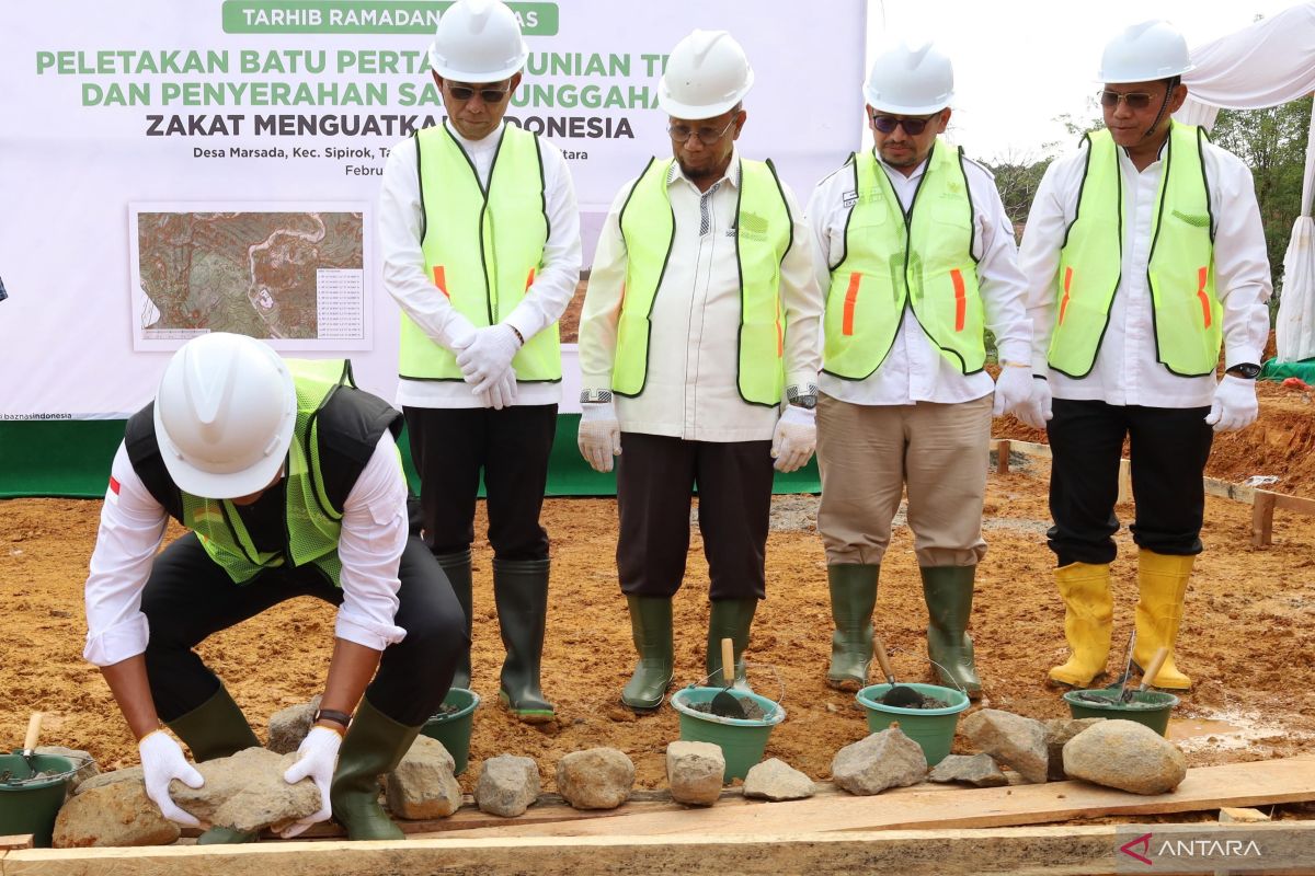 Baznas RI bangun huntap untuk penyintas bencana di Tapanuli Selatan