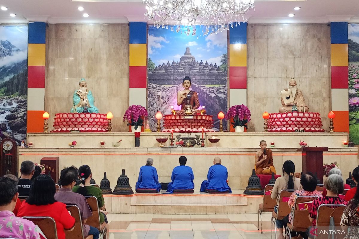 Vihara Silaparamita Jaktim lakukan persiapan jelang Tahun Baru Imlek