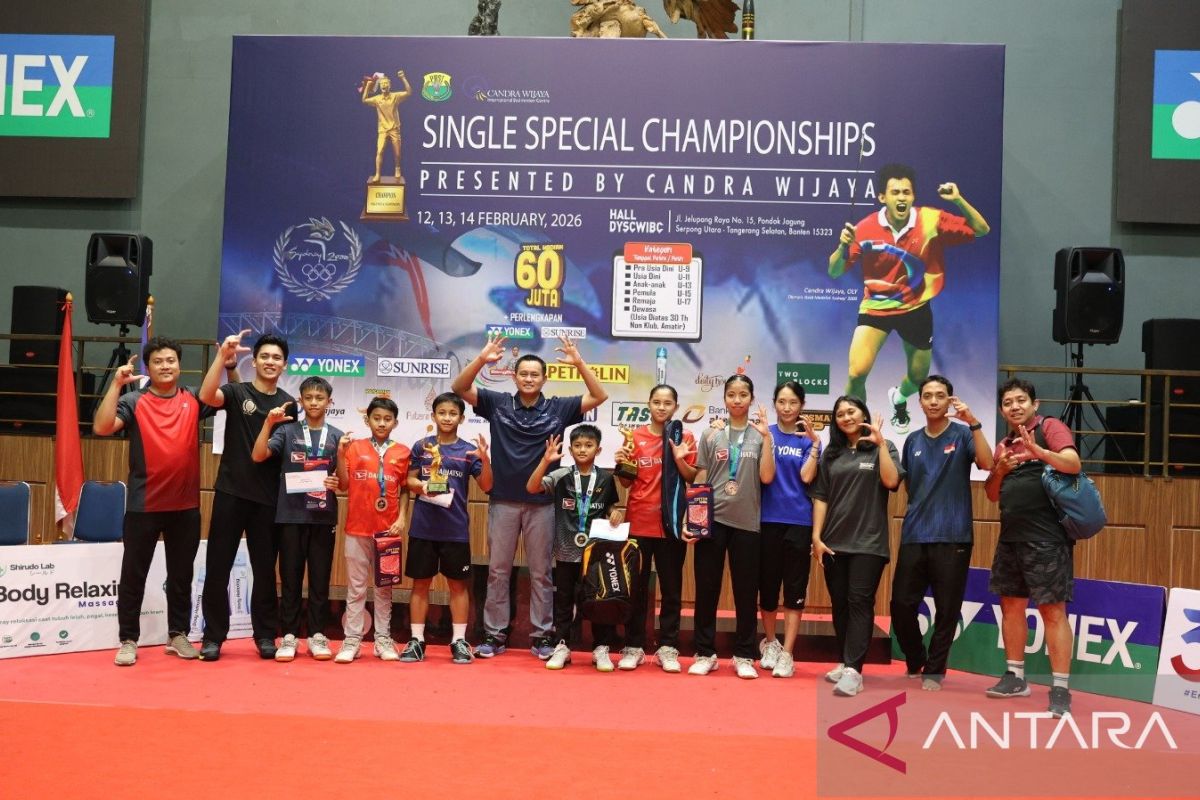 Candra Wijaya gelar kejuaraan bulu tangkis khusus nomor tunggal