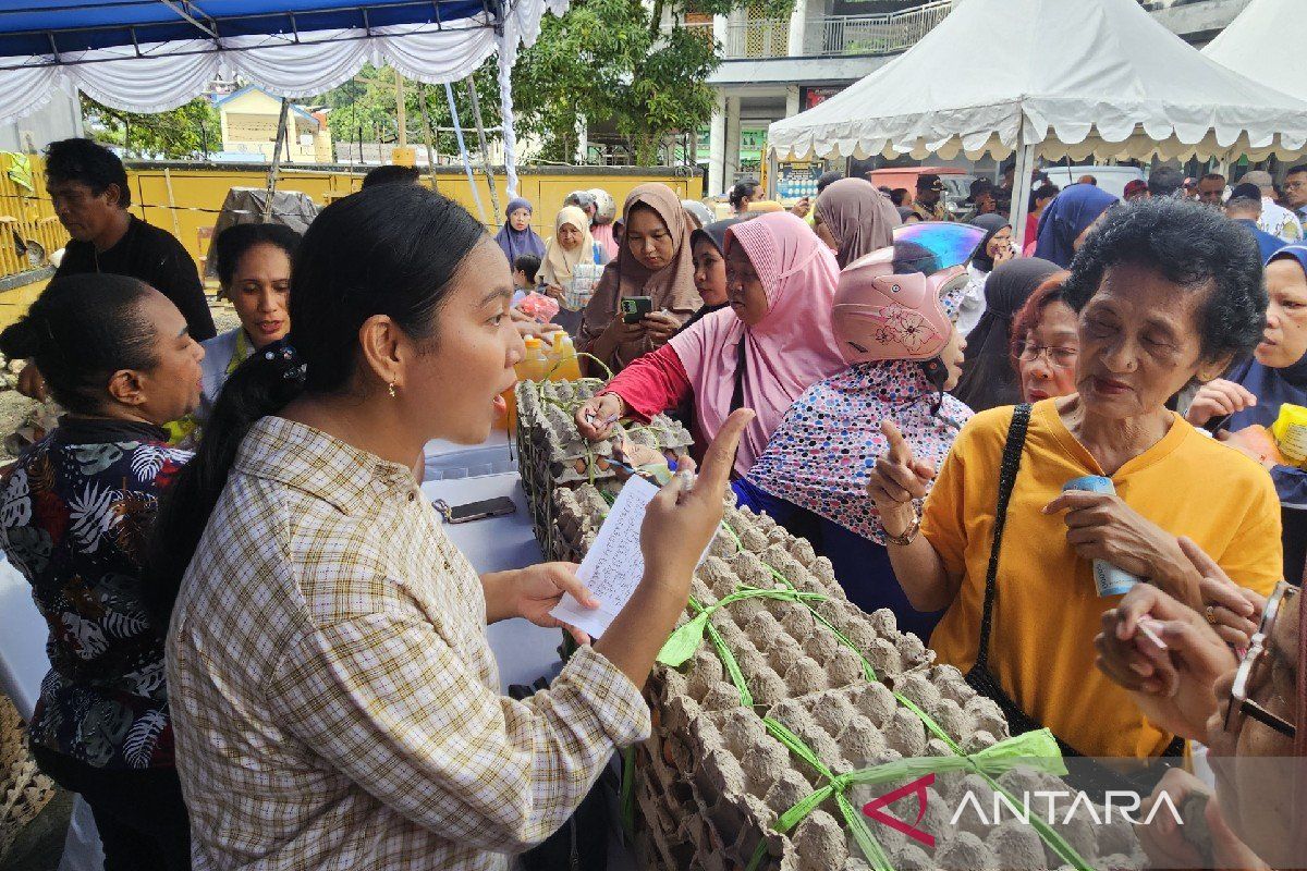 Pemprov Papua gelar 21 Gerakan Pangan Murah sepanjang HBKN 2026