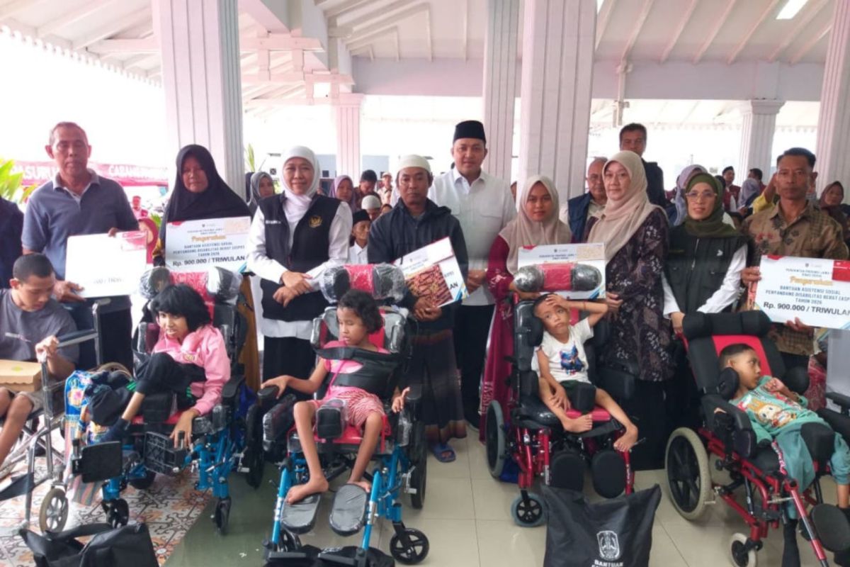 Pemprov Jatim salurkan bansos Rp7,73 miliar untuk Kabupaten Pasuruan