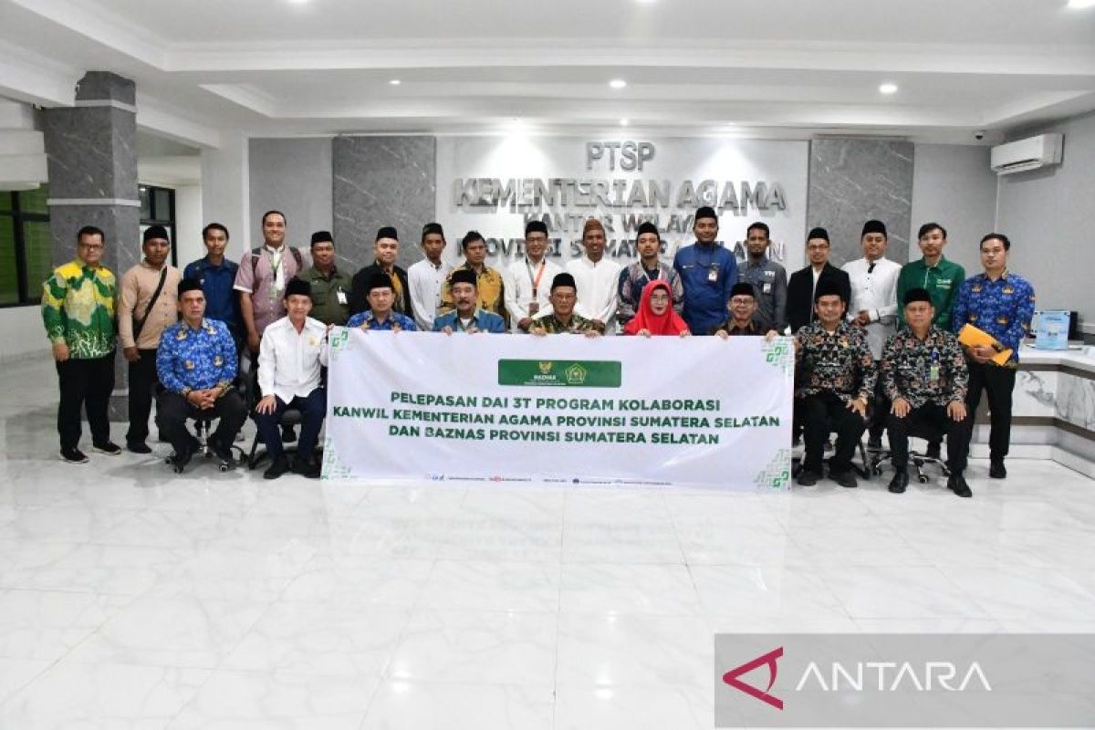 Kemenag Sumsel lepas tujuh dai ke wilayah 3T Kabupaten Empat Lawang