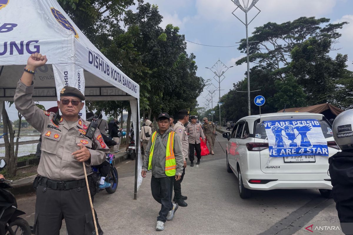 Polrestabes Bandung: 2.285 personel amankan laga Persib vs Ratchaburi