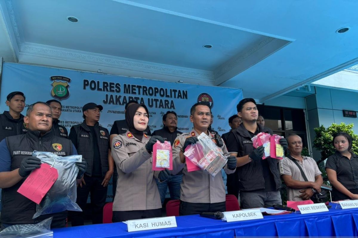 Polisi tangkap pria yang mencuri uang dan barang senilai Rp400 juta