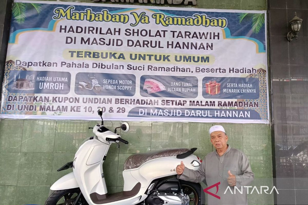 Masjid di Samarinda rutin 16 tahun hadiahkan umrah bagi jamaah Tarawih