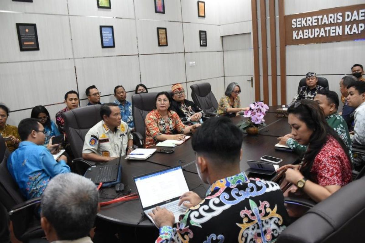 Pemkab Kapuas bahas pemanfaatan dan pengelolaan NSD dan Rusun