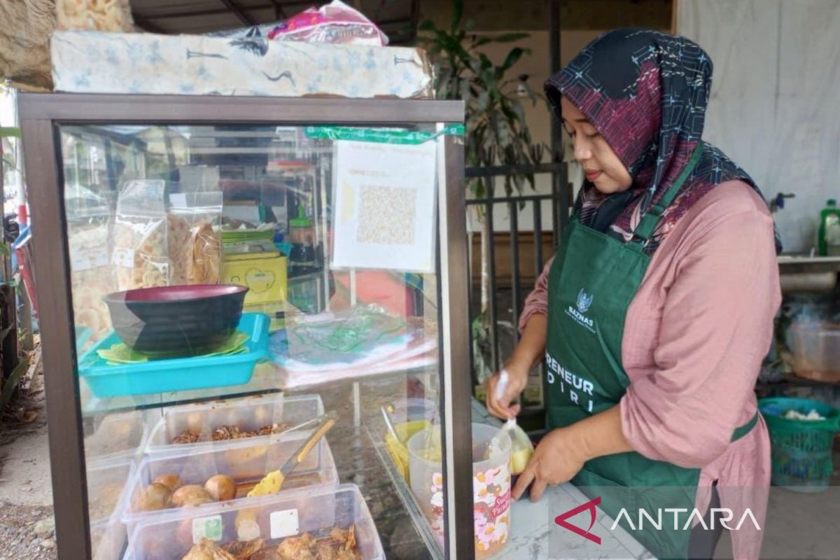 Pedagang nasi di Banjarmasin raup Rp1 juta per hari setelah ikut BMD