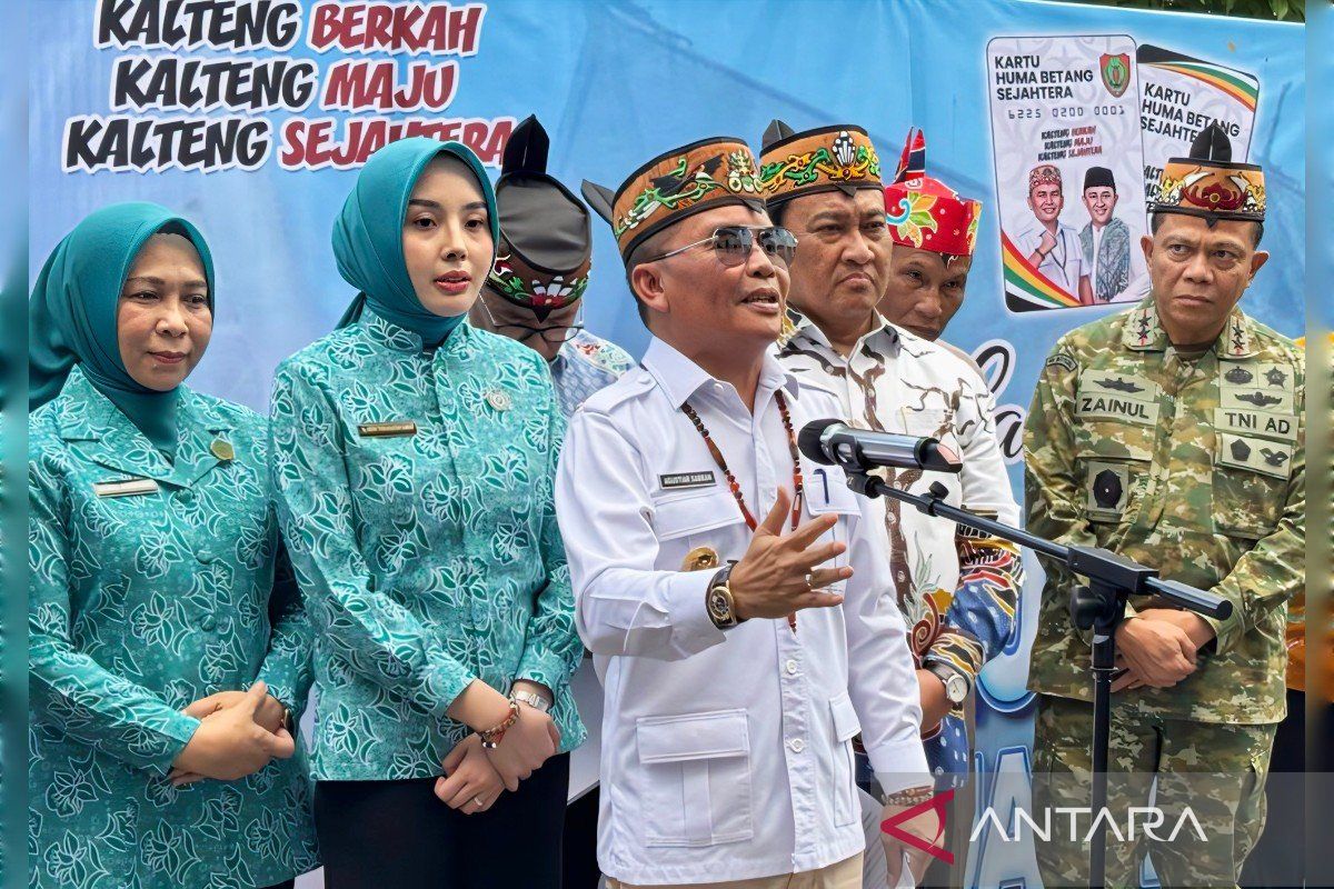 Gubernur: Kartu Huma Betang hadir penuhi kebutuhan dasar masyarakat
