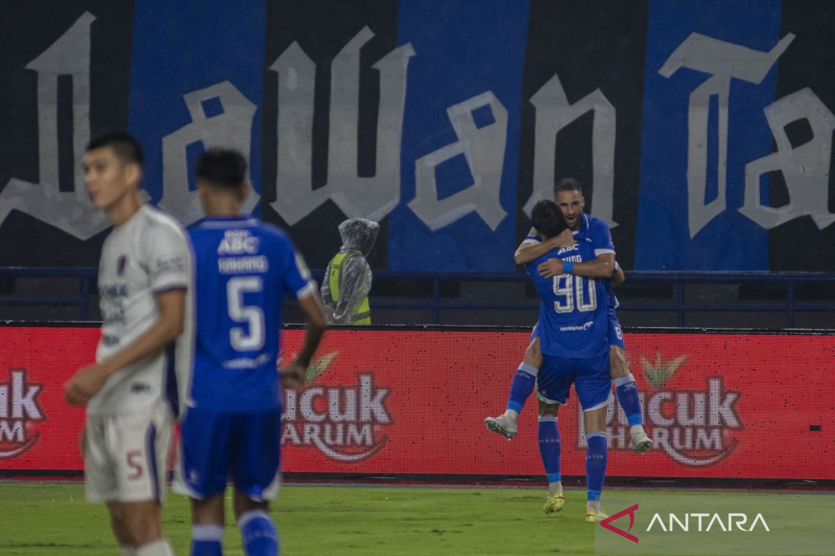 Tekuk Persita 1-0, Persib kokoh di puncak klasemen Super League