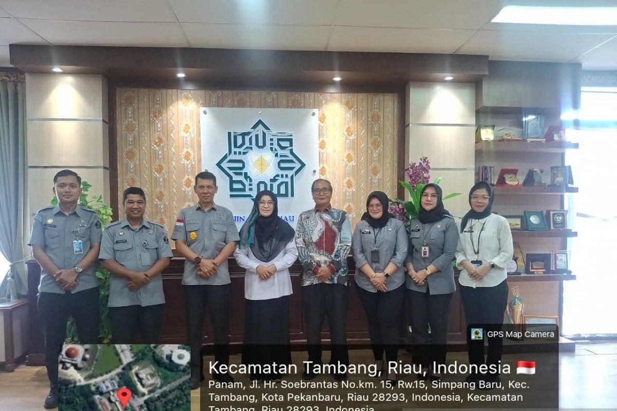 Kanwil Kemenkum Riau Perkuat Pembentukan Sentra Kekayaan Intelektual di Lingkungan PTKIS melalui Audiensi Bersama Kopertais Wilayah XII