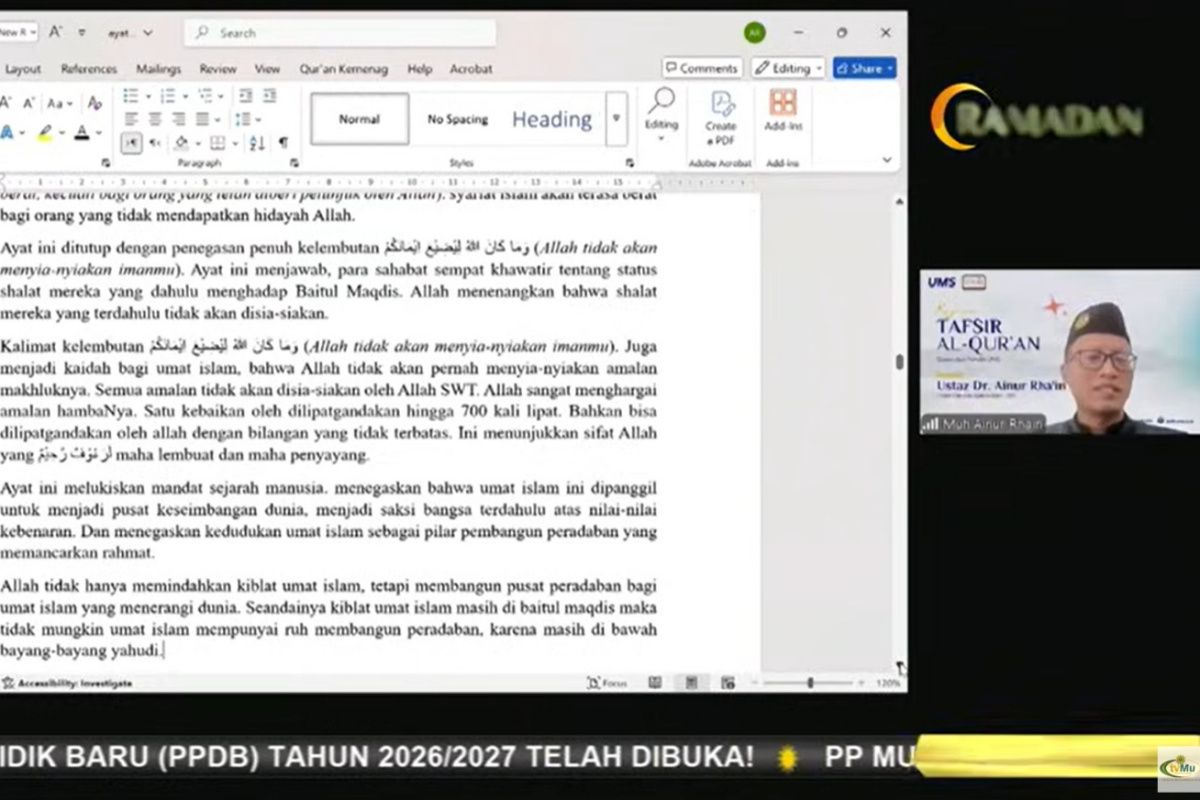 Menilik sejarah perubahan kiblat dan konsep umat Wasathan