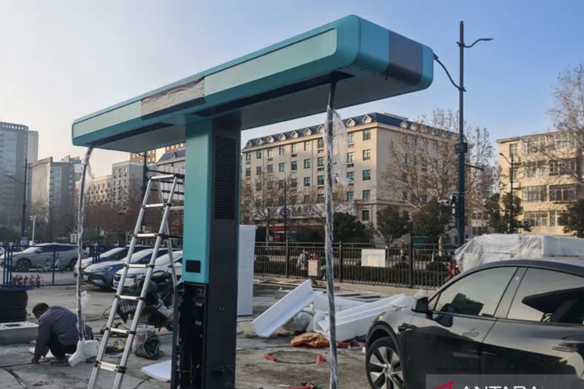 BYD mulai distribusikan pengisi daya "Flash" 1360 kW