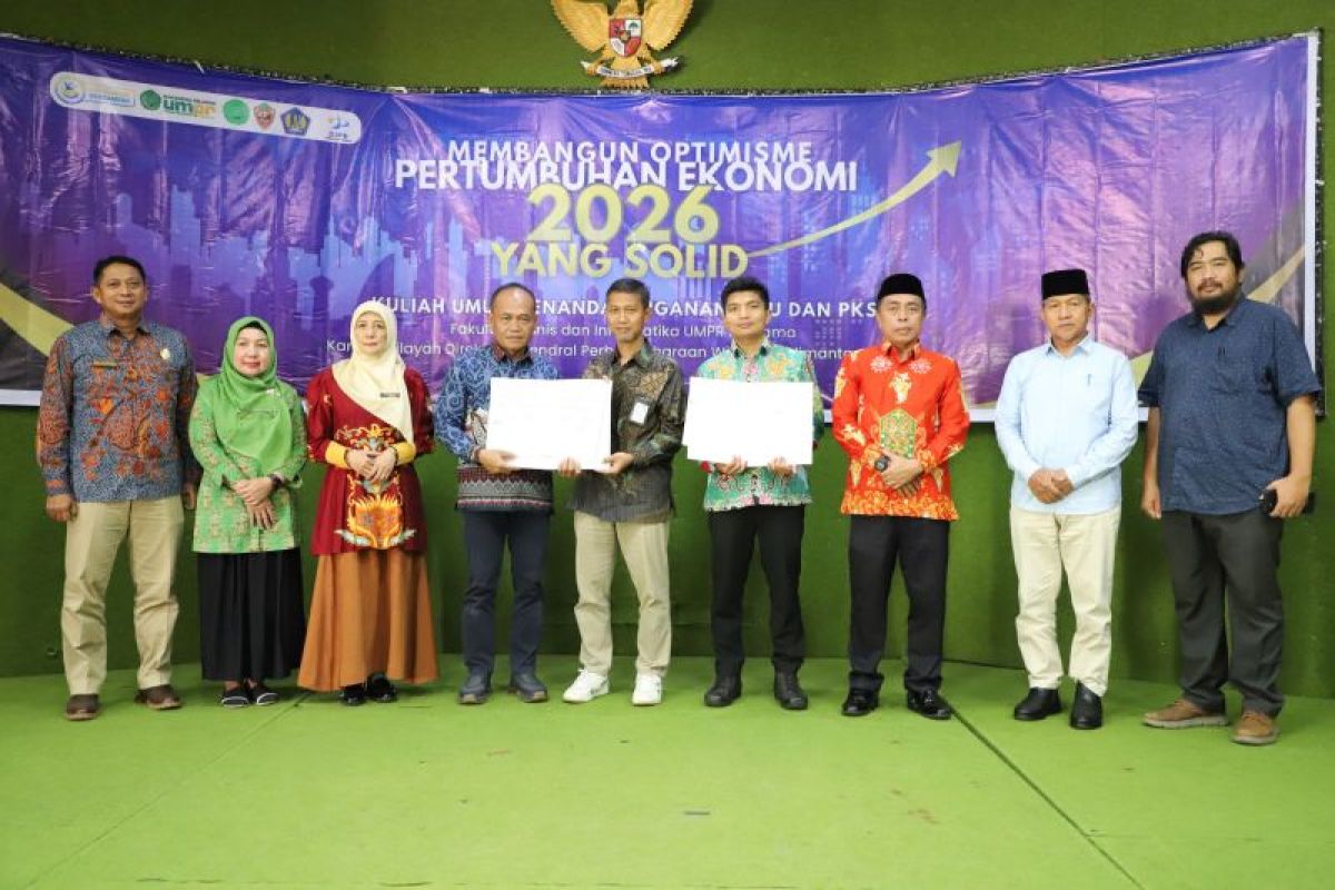 FBI UMPR-Kanwil DJPb Kalteng kolaborasi kuliah umum ekonomi