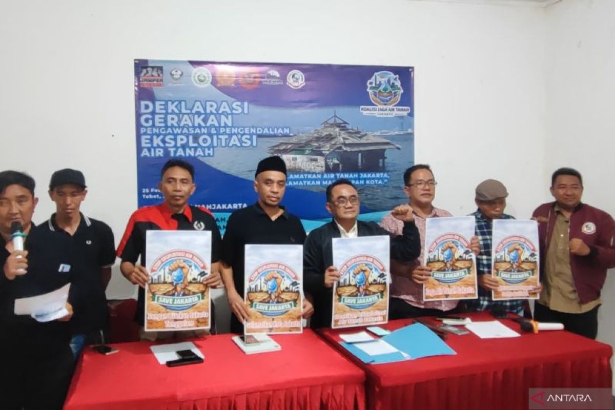 Koalisi JATA kawal Pergub demi hentikan eksploitasi air tanah