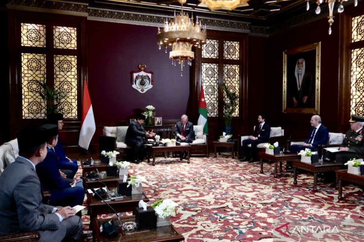 Raja Yordania Abdullah II Sampaikan Ucapan Ramadan untuk Presiden Prabowo