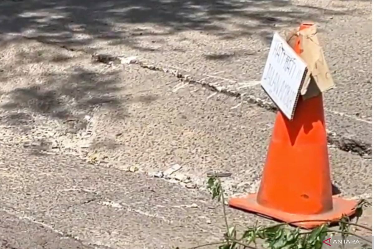 Faktor usia dan gerusan air picu jembatan di Setu Jaktim mulai amblas