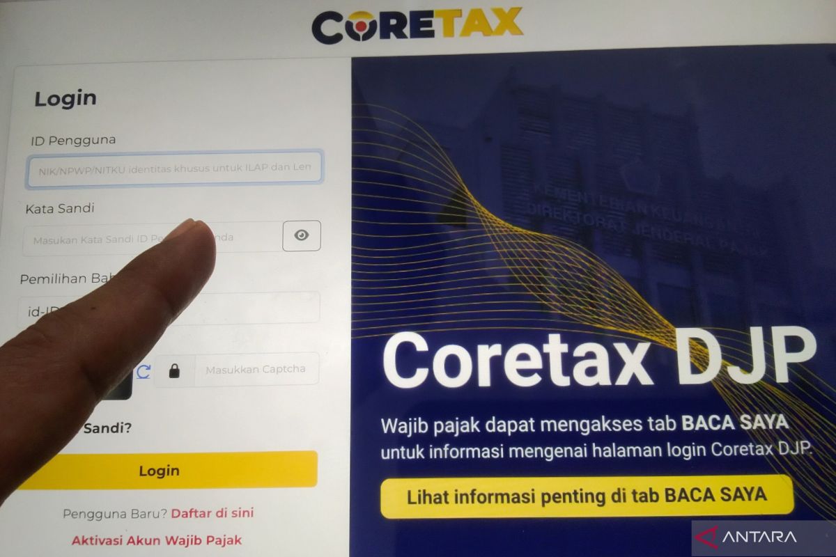 DJP catat aktivasi Coretax tembus 15 juta dan SPT 5,7 juta per 4 Maret
