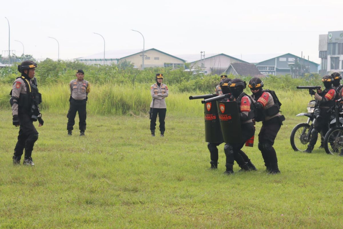 Polres Purbalingga asah kesiapsiagaan personel