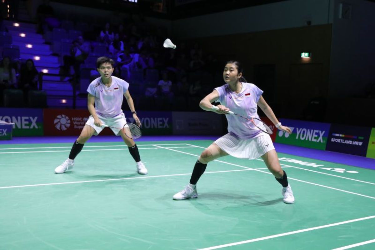 Tiwi/Fadia antisipasi pola Li Yi Jing di semifinal German Open 2026