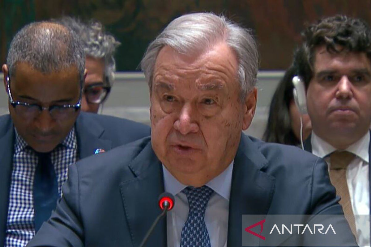 Sekjen PBB desak deeskalasi usai serangan AS-Israel ke Iran