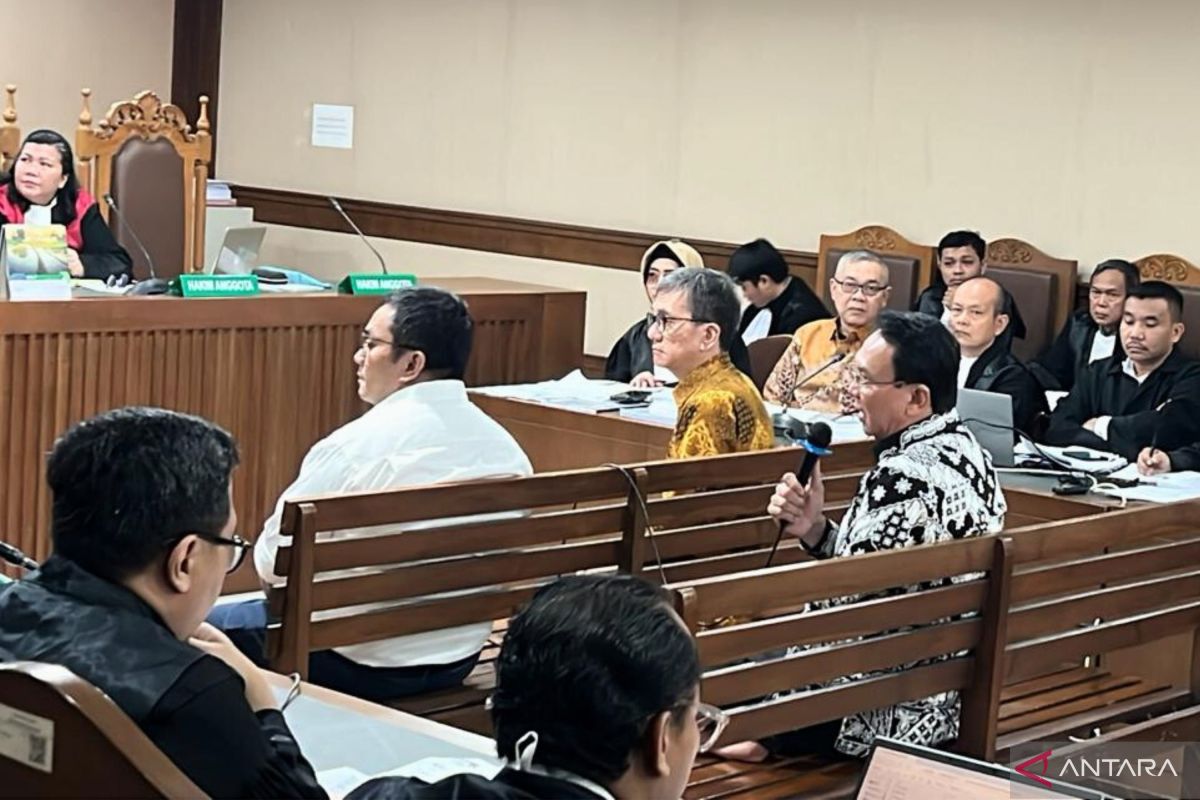 Ahok hadir jadi saksi sidang kasus korupsi pengadaan LNG Pertamina