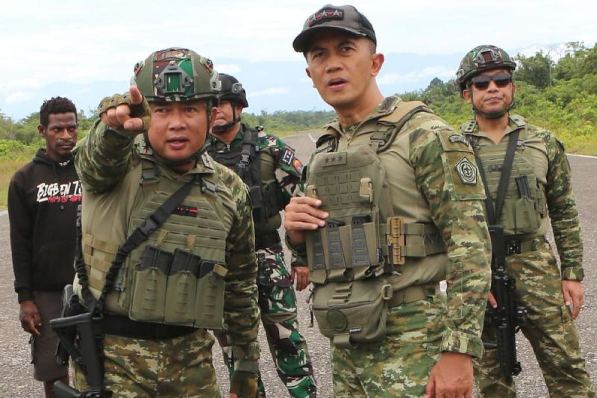 TNI pulihkan keamanan 11 bandara perintis di tiga wilayah Papua