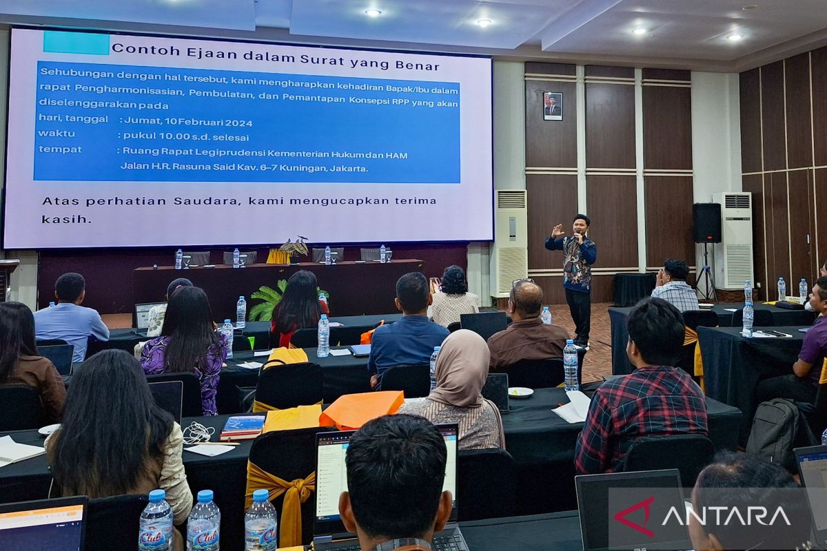 BBP NTT meningkatkan kemahiran berbahasa Indonesia 50 tenaga profesional