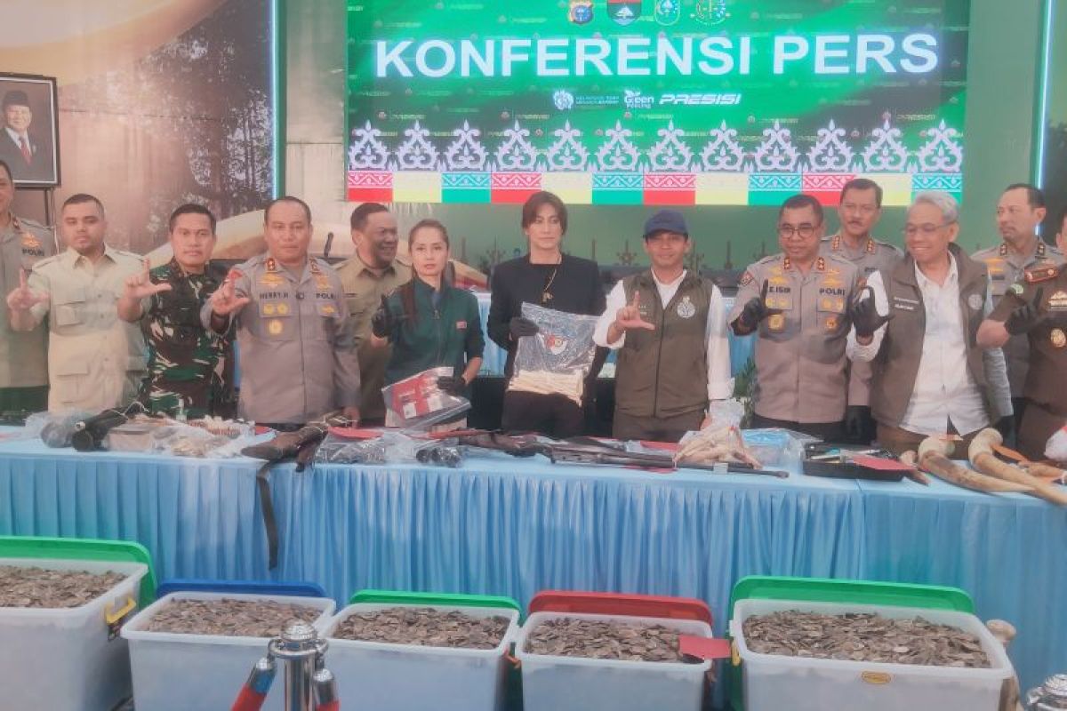 Ini peran 15 tersangka kasus kematian gajah di Pelalawan