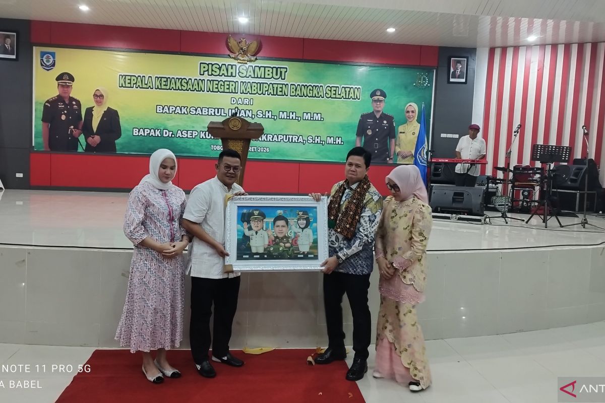 Pemkab Bangka Selatan gelar pisah sambut Kajari