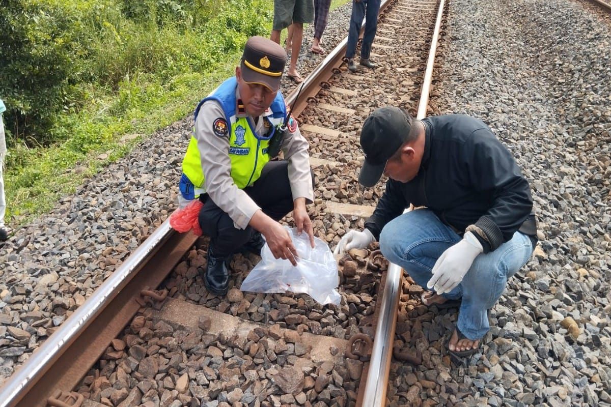 Petugas rel tewas tertemper KA di Batang