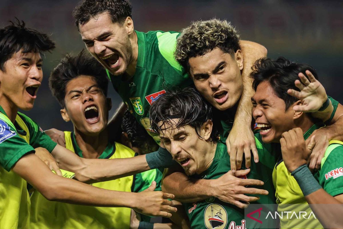 Gol Rivera jelang menit akhir selamatkan Persebaya dari kekalahan lawan Persib