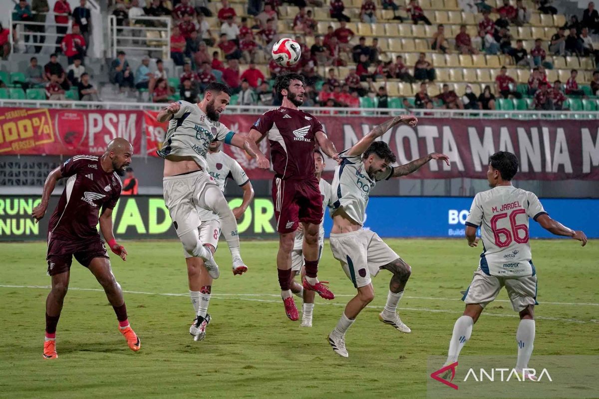 Bermain di kandang, PSM Makassar kalah 2-4 dari tim tamu Persita Tangerang