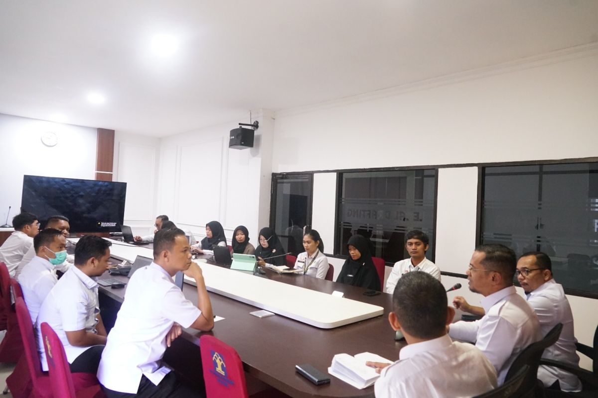 Kemenkum Sulbar pantau progres pemenuhan WBK/WBBM