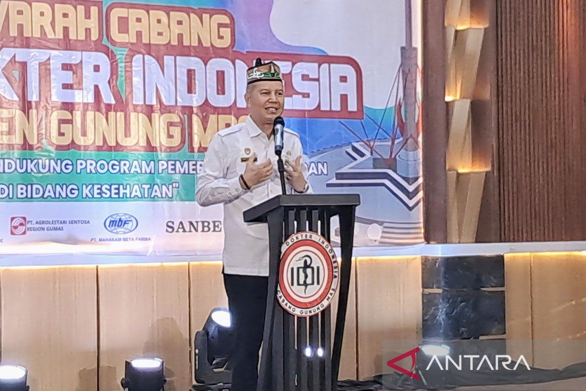 Bupati Gunung Mas: IDI mitra strategis perkuat sistem kesehatan