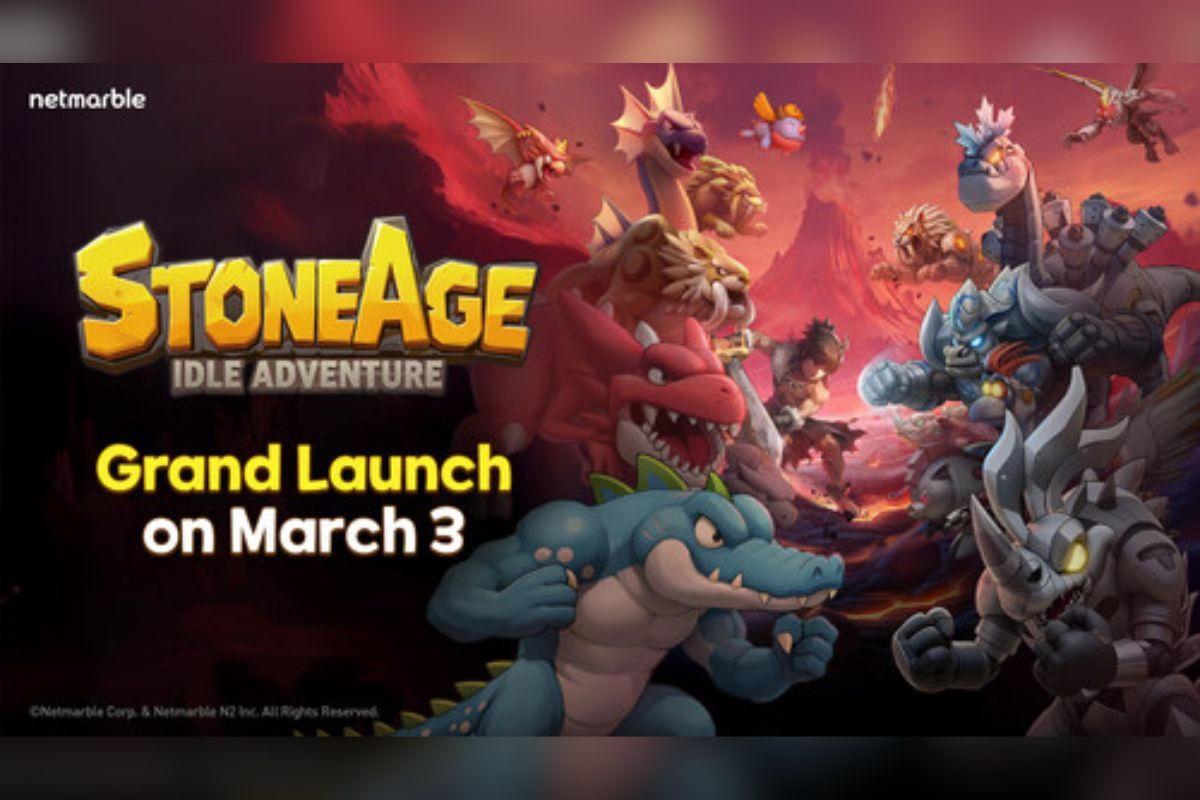 Netmarble Hari Ini Luncurkan "Stoneage Idle Adventure" Secara Global