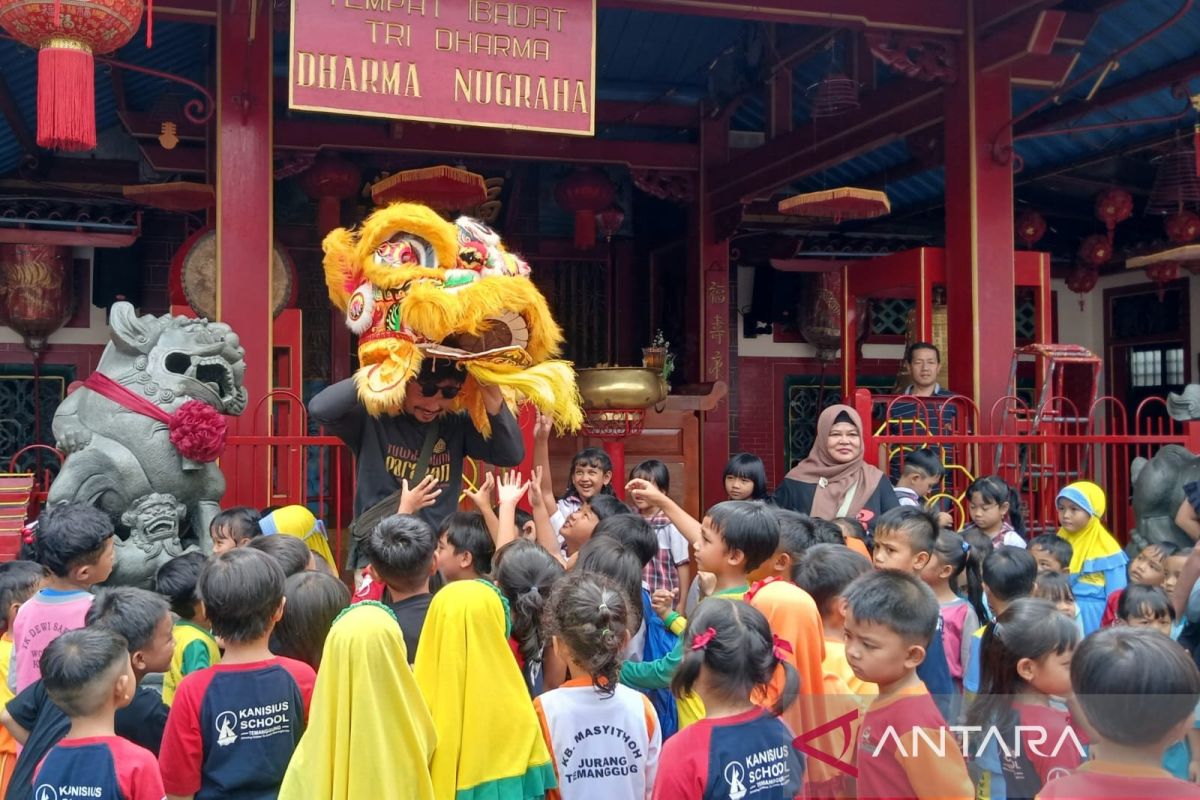 Tanamkan toleransi sejak dini 11 TK Temanggung lakukan kunjungan ke empat tempat ibadah