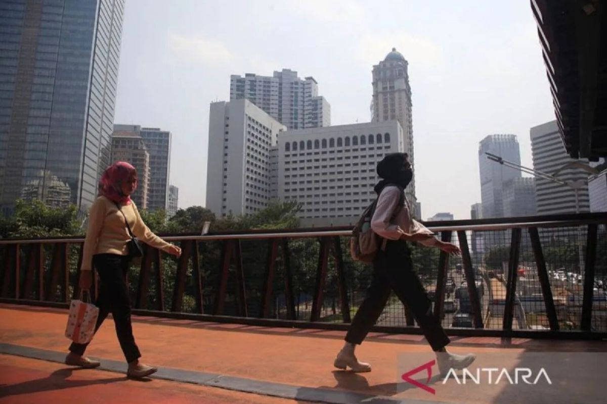 Jakarta jadi kota dengan kualitas udara terburuk di dunia Minggu pagi