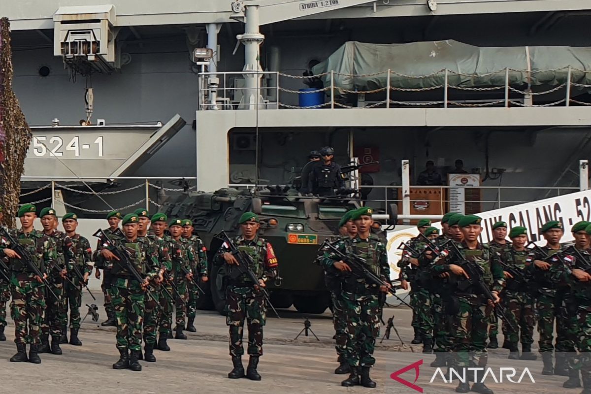 TNI membebaskan empat WNI yang diculik di perairan Gabon
